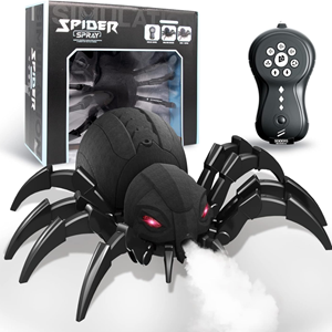 ربات اسباب بازی کنترلی عنکبوت دودزا Realistic RC Spider Robot_اسباب بازی